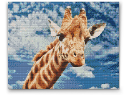 Diamond Painting - Nysgerrig giraf