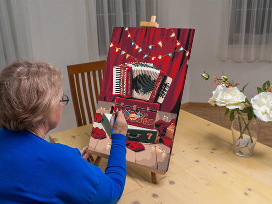 Paint by Numbers - Harmonika