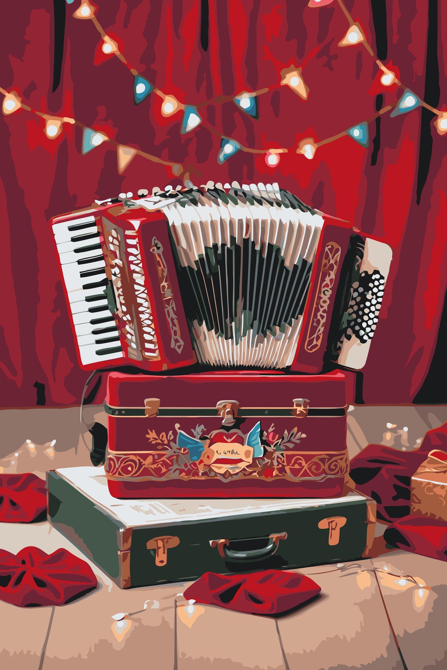 Paint by Numbers - Harmonika