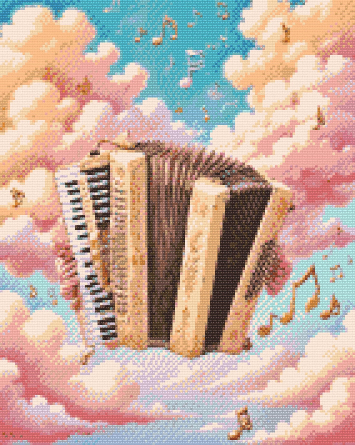 Diamond Painting - Harmonika på en sky