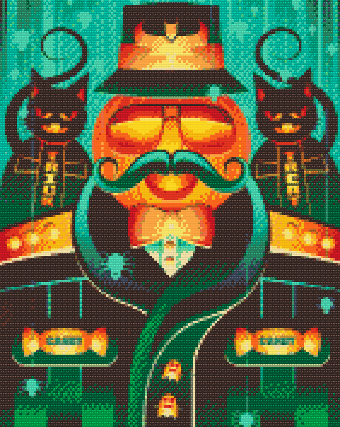 Diamond Painting - Halloween Cats