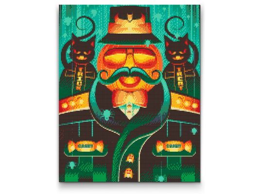 Diamond Painting - Halloween Cats