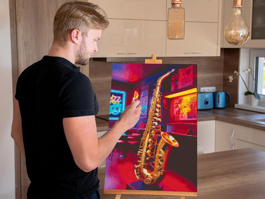 Diamond Painting - Saxofon