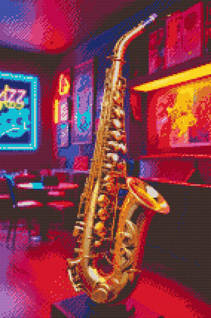 Diamond Painting - Saxofon