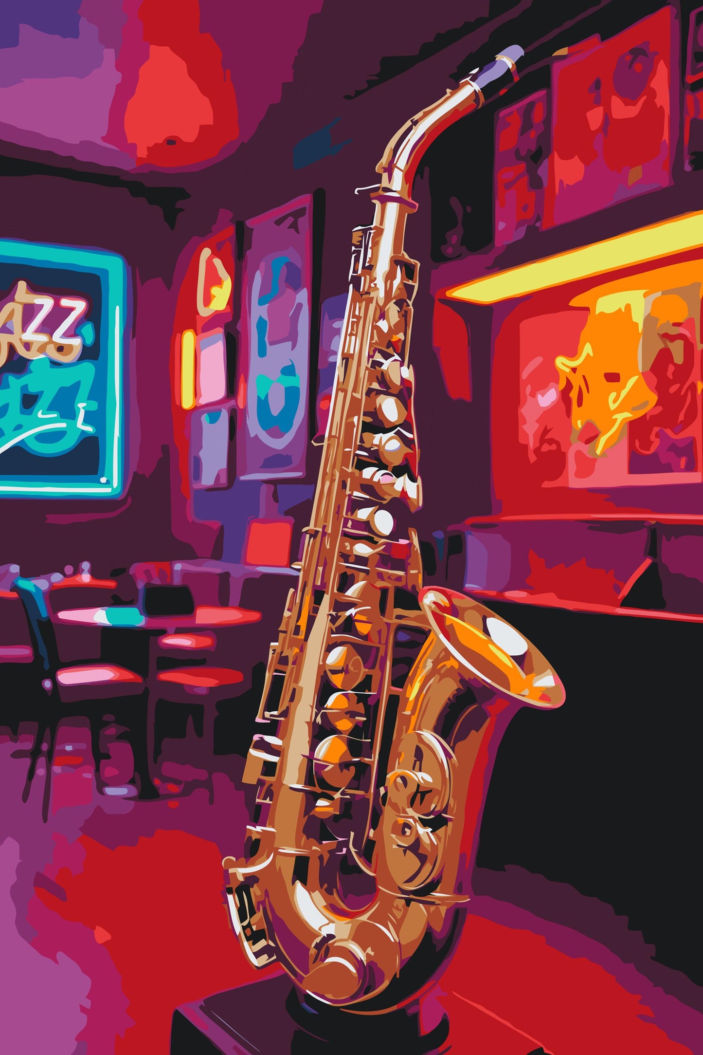 Paint by Numbers - Saxofon