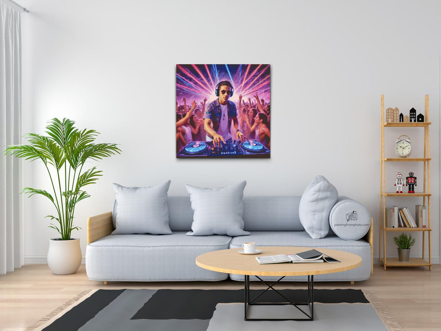 Diamond Painting - DJ til en koncert
