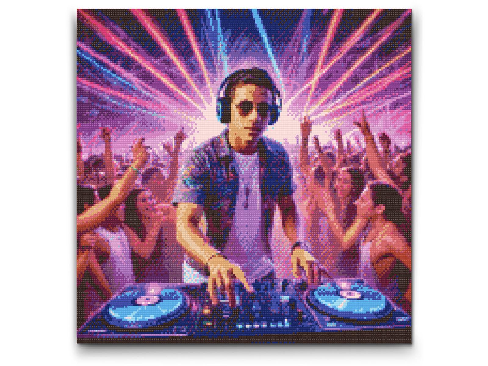Diamond Painting - DJ til en koncert