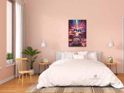 Diamond Painting - Trommer i rampelyset