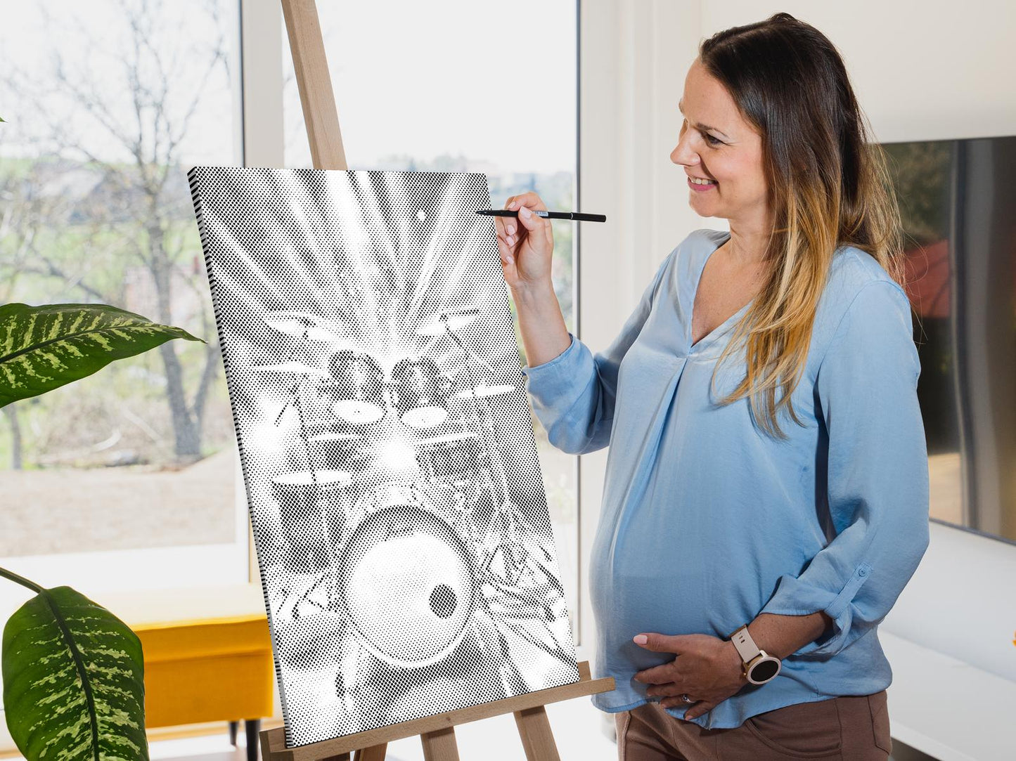 Mal-med-prikker -  Trommer i rampelyset