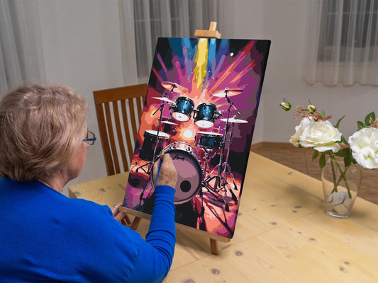 Paint by Numbers - Trommer i rampelyset