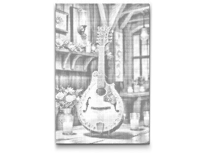 Mal-med-prikker -  Mandolin