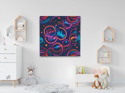 Diamond Painting - Musikalsk abstrakt