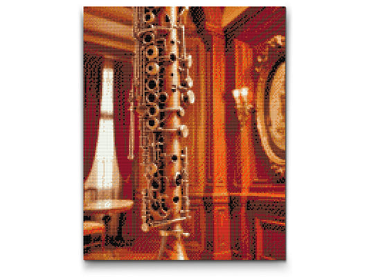 Diamond Painting - Musikinstrument obo