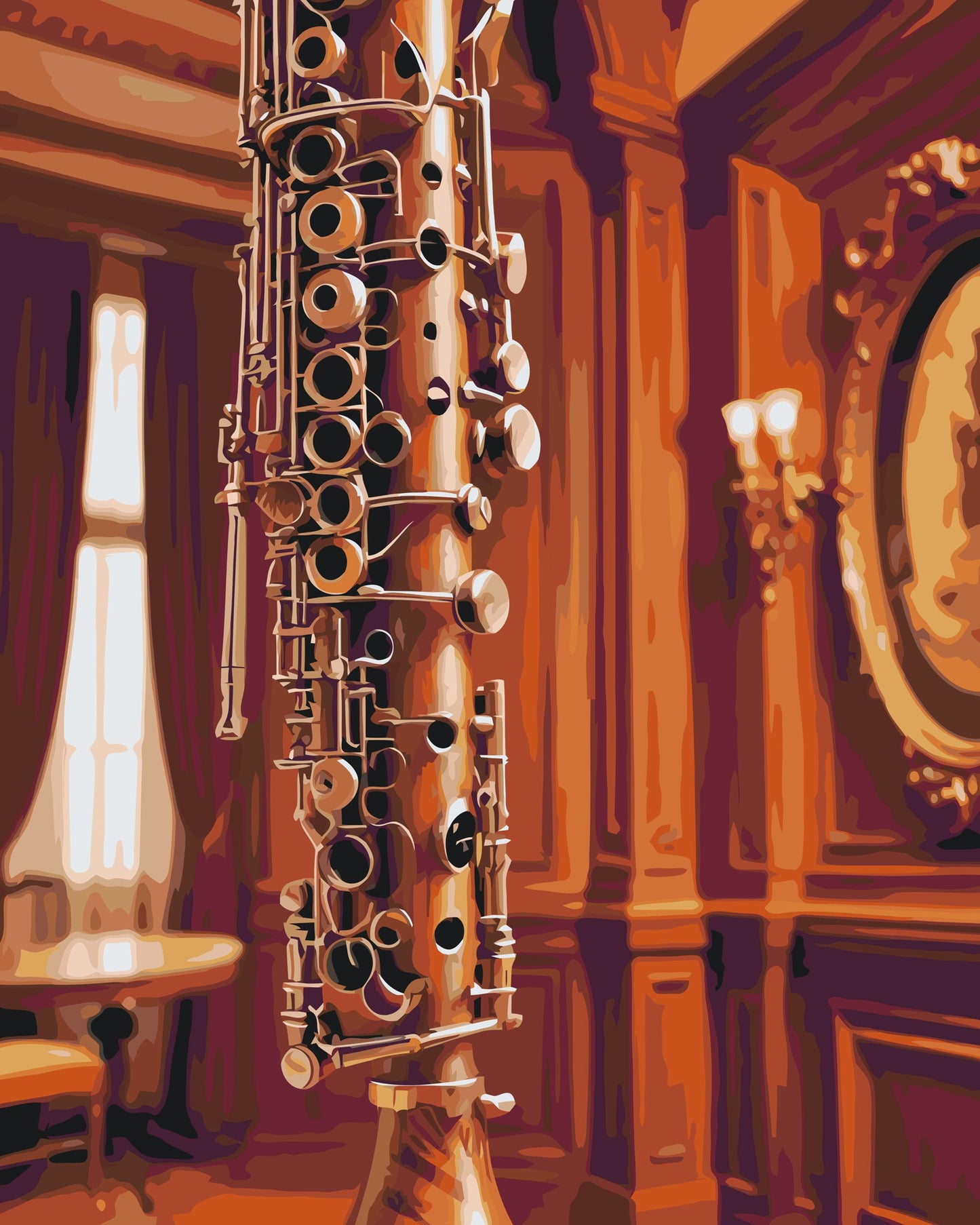 Paint by Numbers - Musikinstrument obo