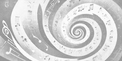 Mal-med-prikker -  Musikalsk spiral