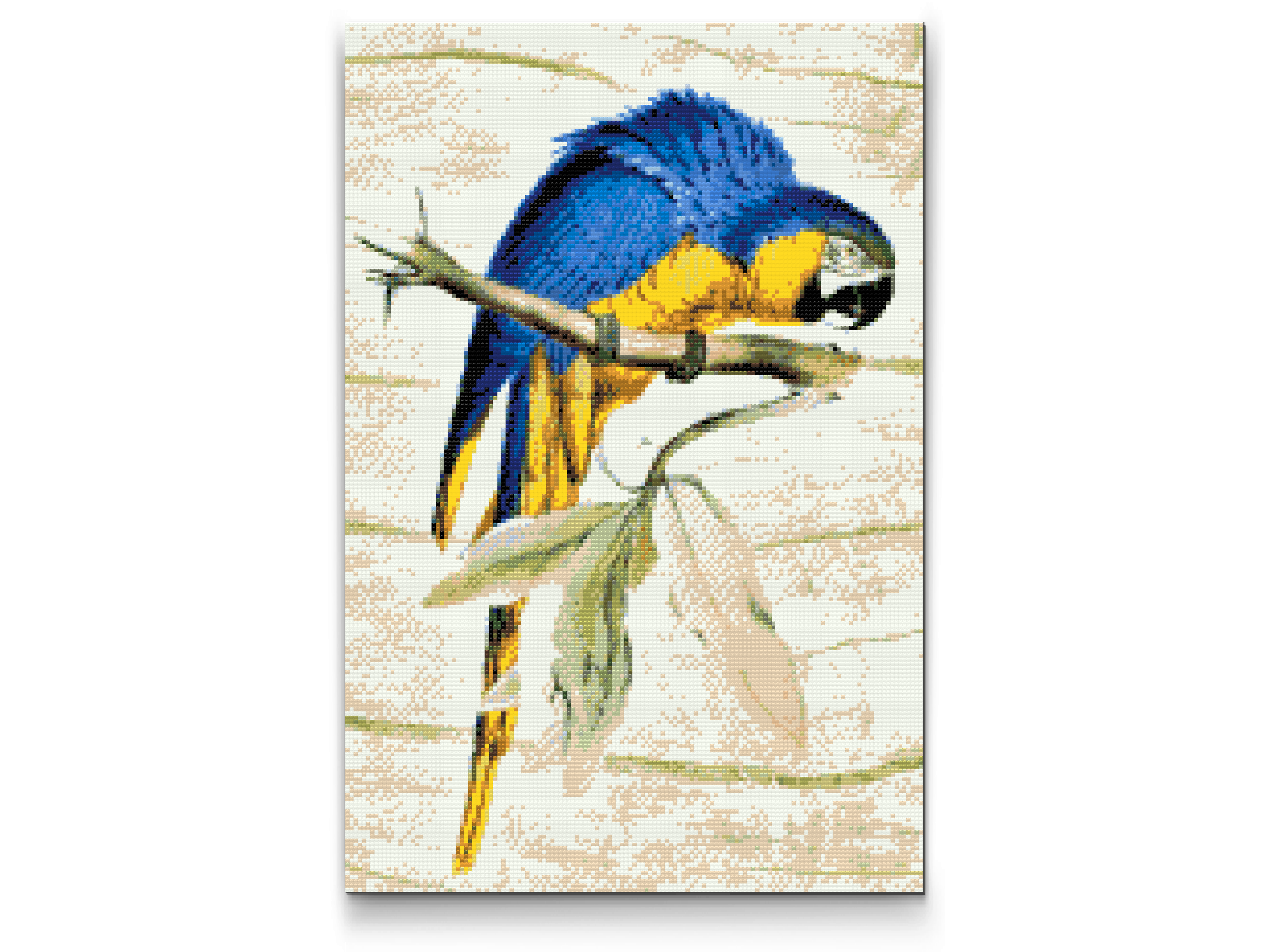 Diamond Painting - Vintage papegøje