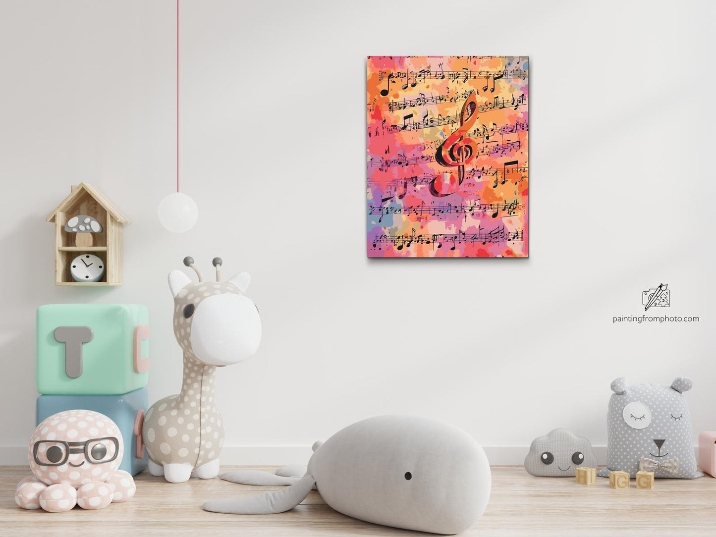 Paint by Numbers - Regnbuetoner og diskantnøgle