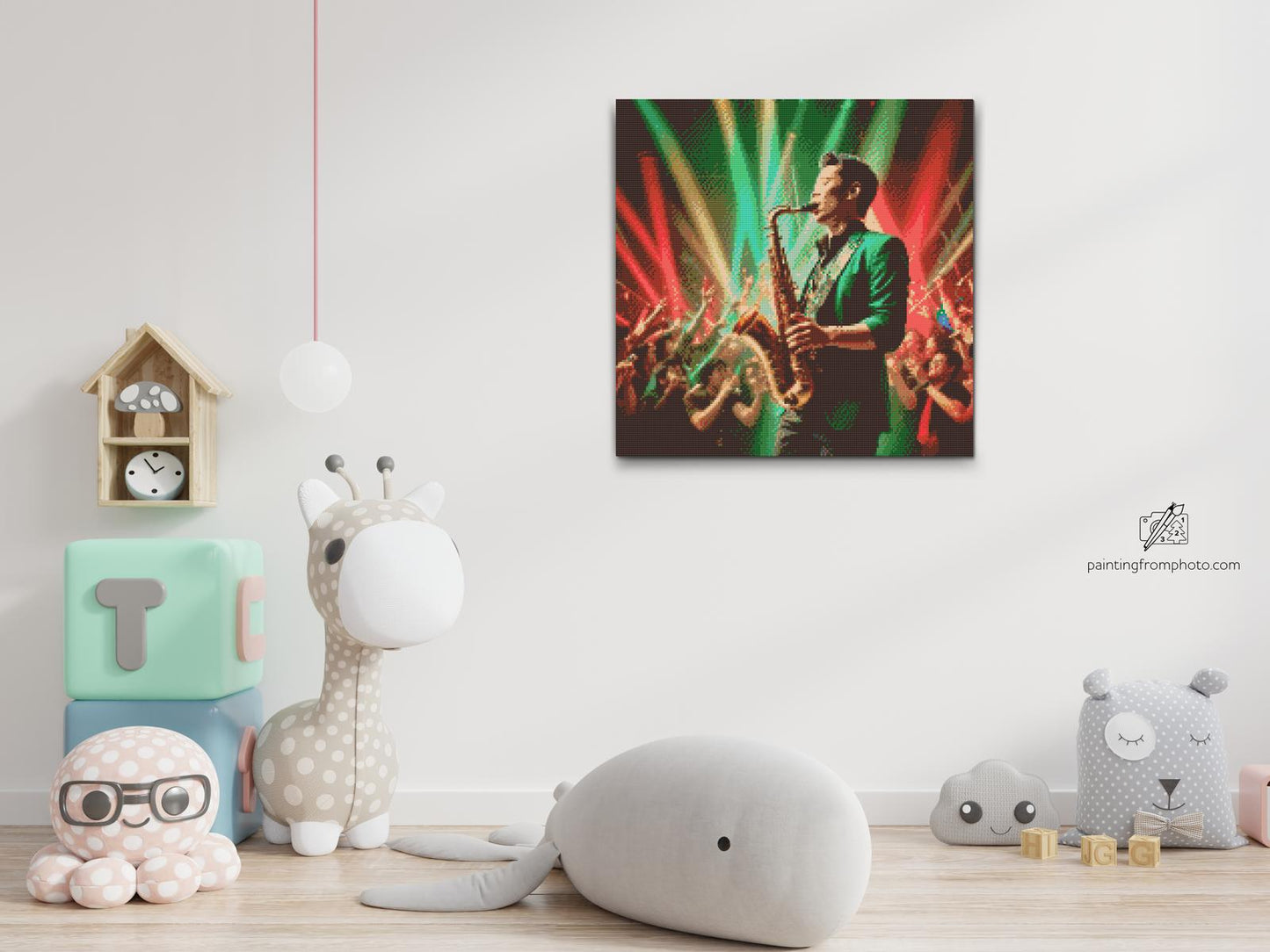 Diamond Painting - Saxofonist