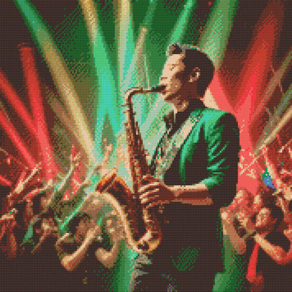 Diamond Painting - Saxofonist