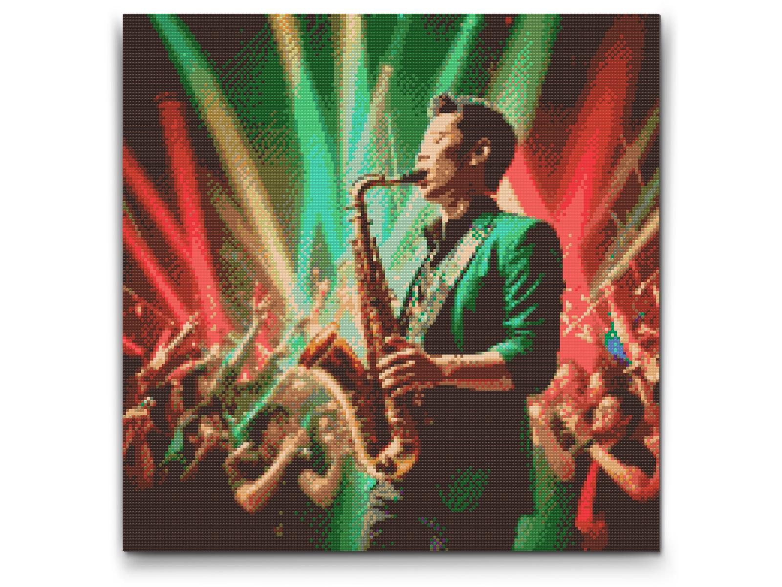 Diamond Painting - Saxofonist