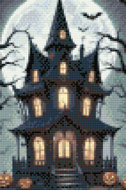 Diamond Painting - Hjemsøgt hus