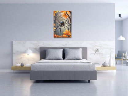 Diamond Painting - Skræmmende edderkop