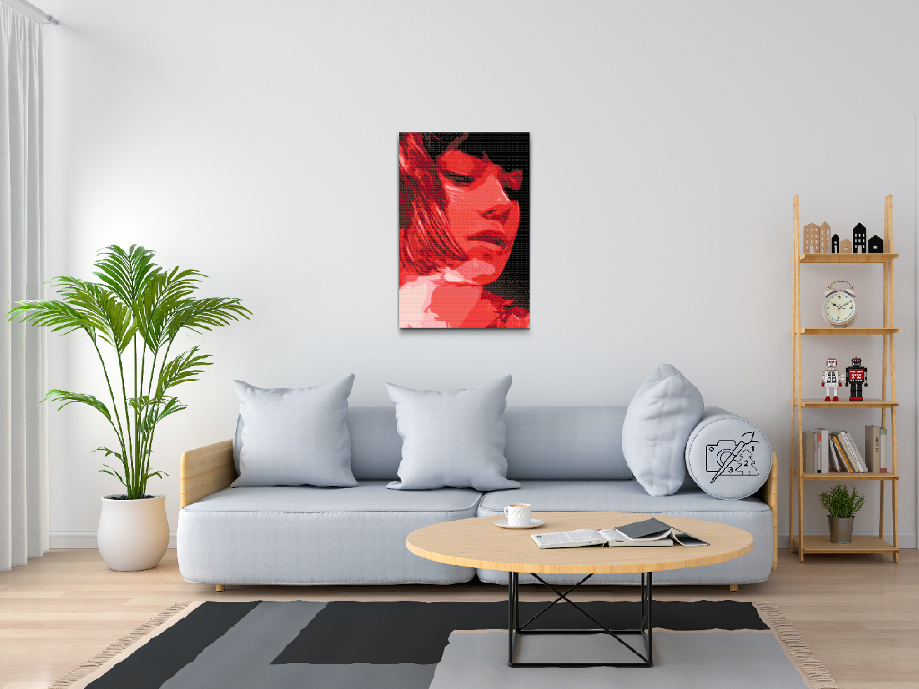 Diamond Painting - Røde kinder