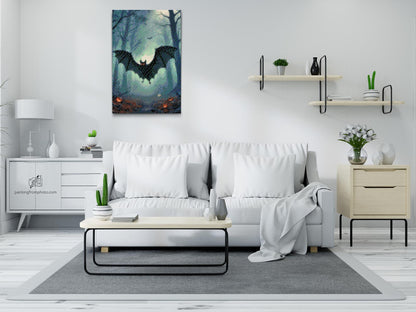 Diamond Painting - Flagermus i skoven