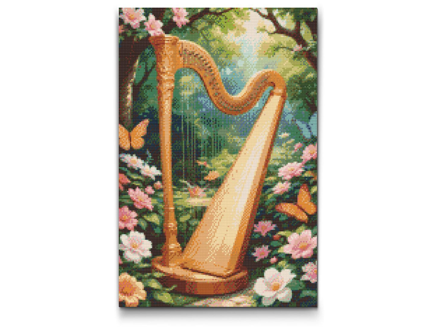Diamond Painting - Harpe i naturen