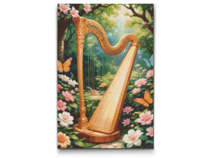 Diamond Painting - Harpe i naturen