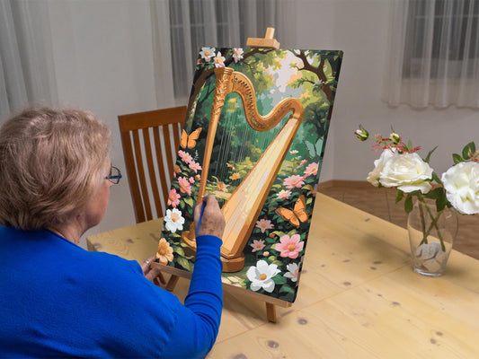 Paint by Numbers - Harpe i naturen