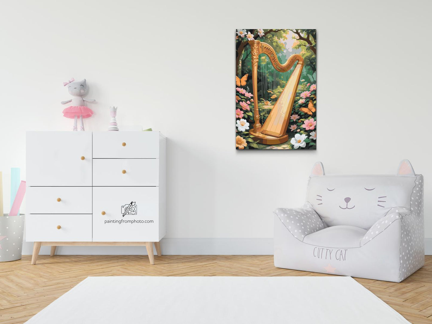 Paint by Numbers - Harpe i naturen