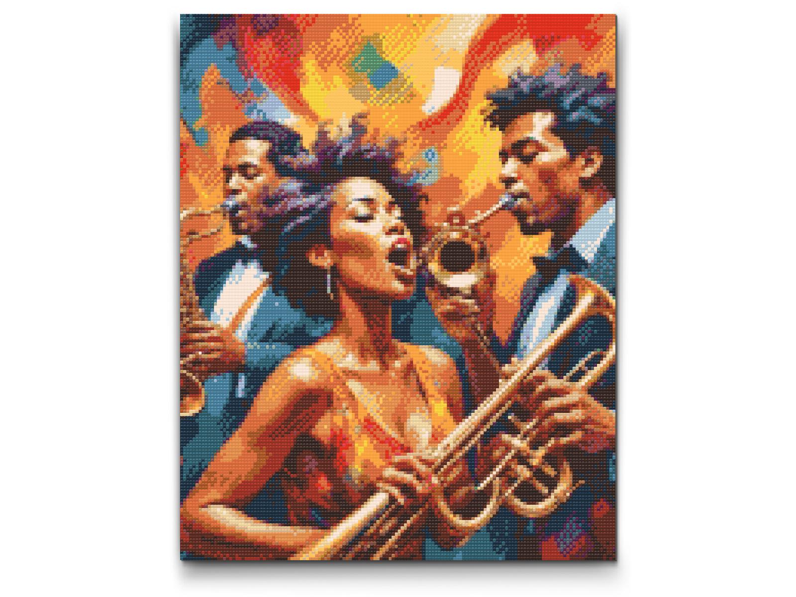 Diamond Painting - Jazzsangere
