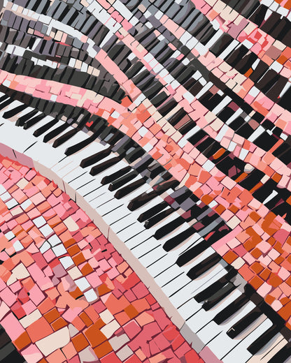 Paint by Numbers - Mosaiknøgler