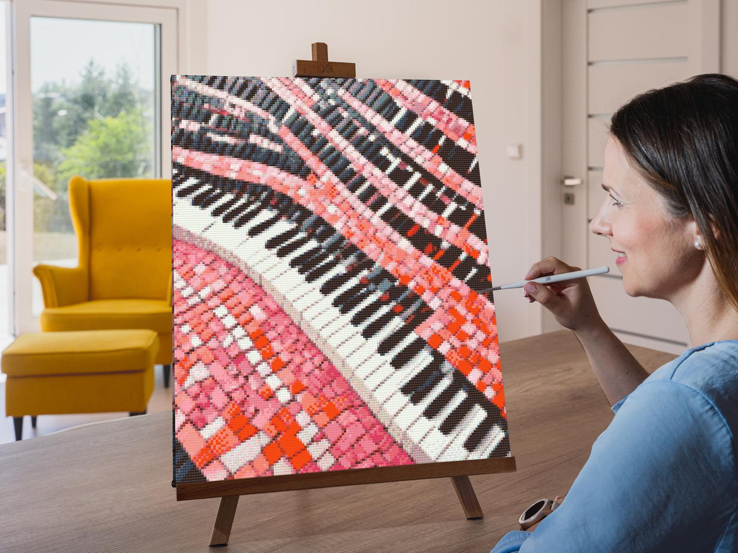 Diamond Painting - Mosaiknøgler