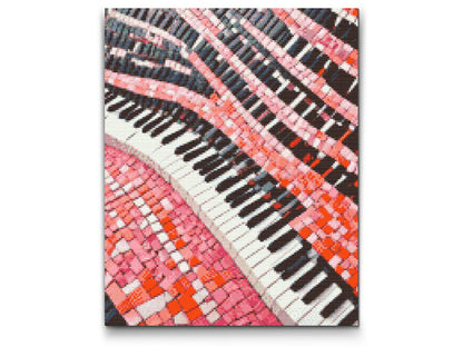 Diamond Painting - Mosaiknøgler