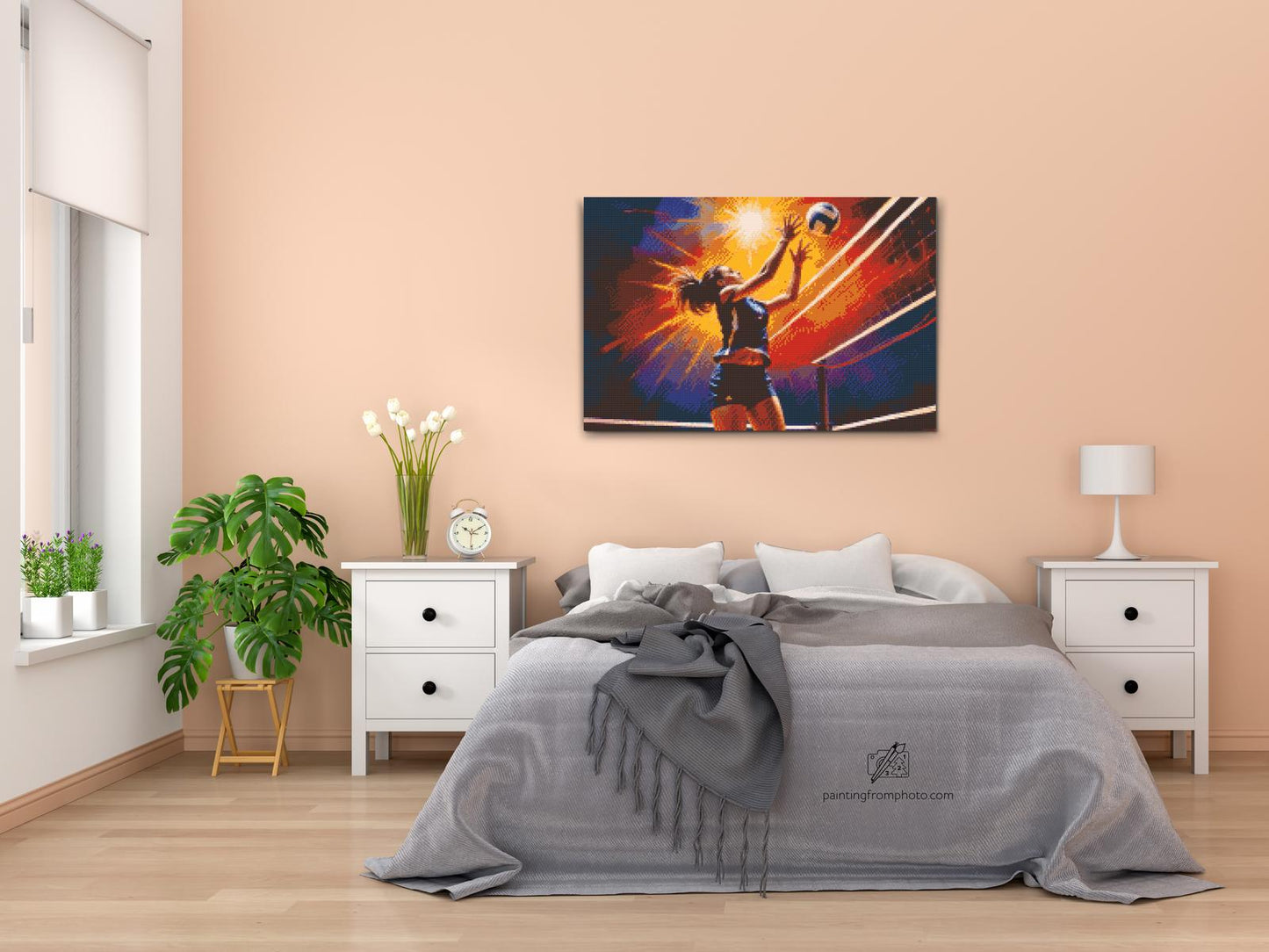 Diamond Painting - Volleyballspiller