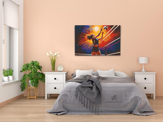 Diamond Painting - Volleyballspiller