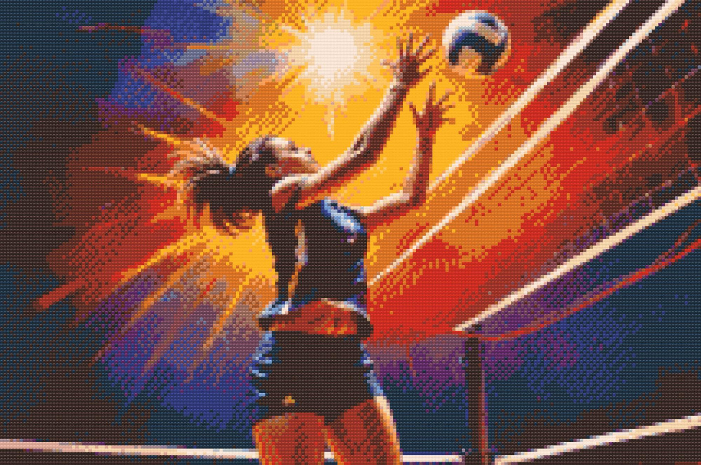 Diamond Painting - Volleyballspiller