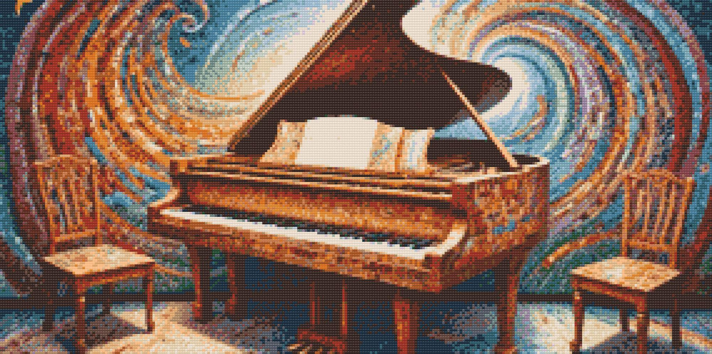 Diamond Painting - Klaver i mosaik