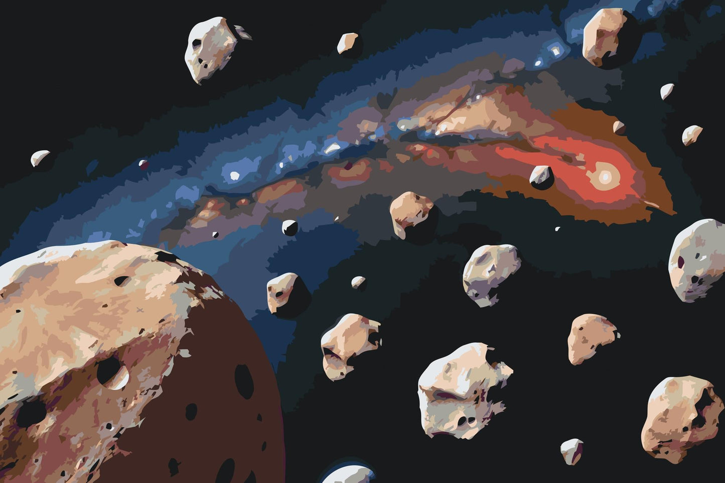 Paint by Numbers - Asteroidebælte