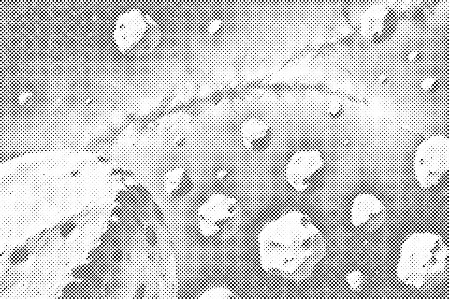 Mal-med-prikker -  Asteroidebælte