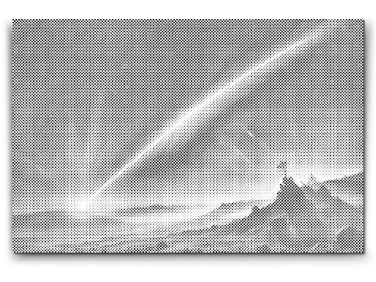  Komet flyver over Himlen