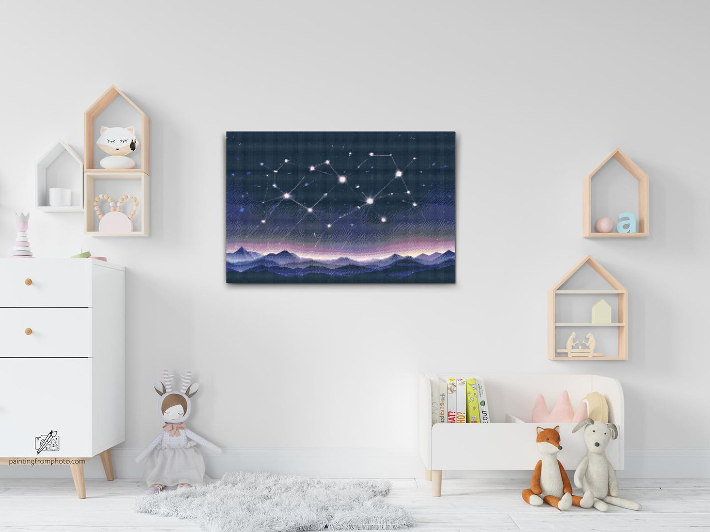 Diamond Painting - Stjernebillede