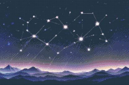 Diamond Painting - Stjernebillede