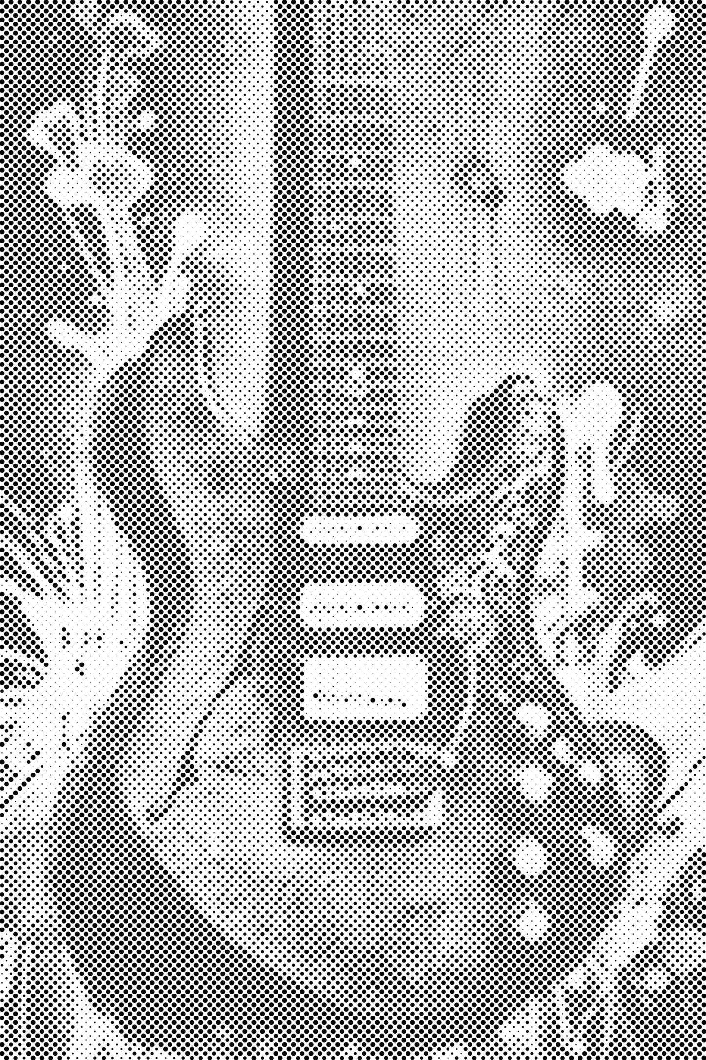Mal-med-prikker -  Elguitar