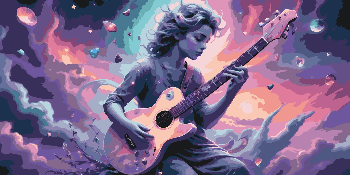 Paint by Numbers - Guitarist i skyerne