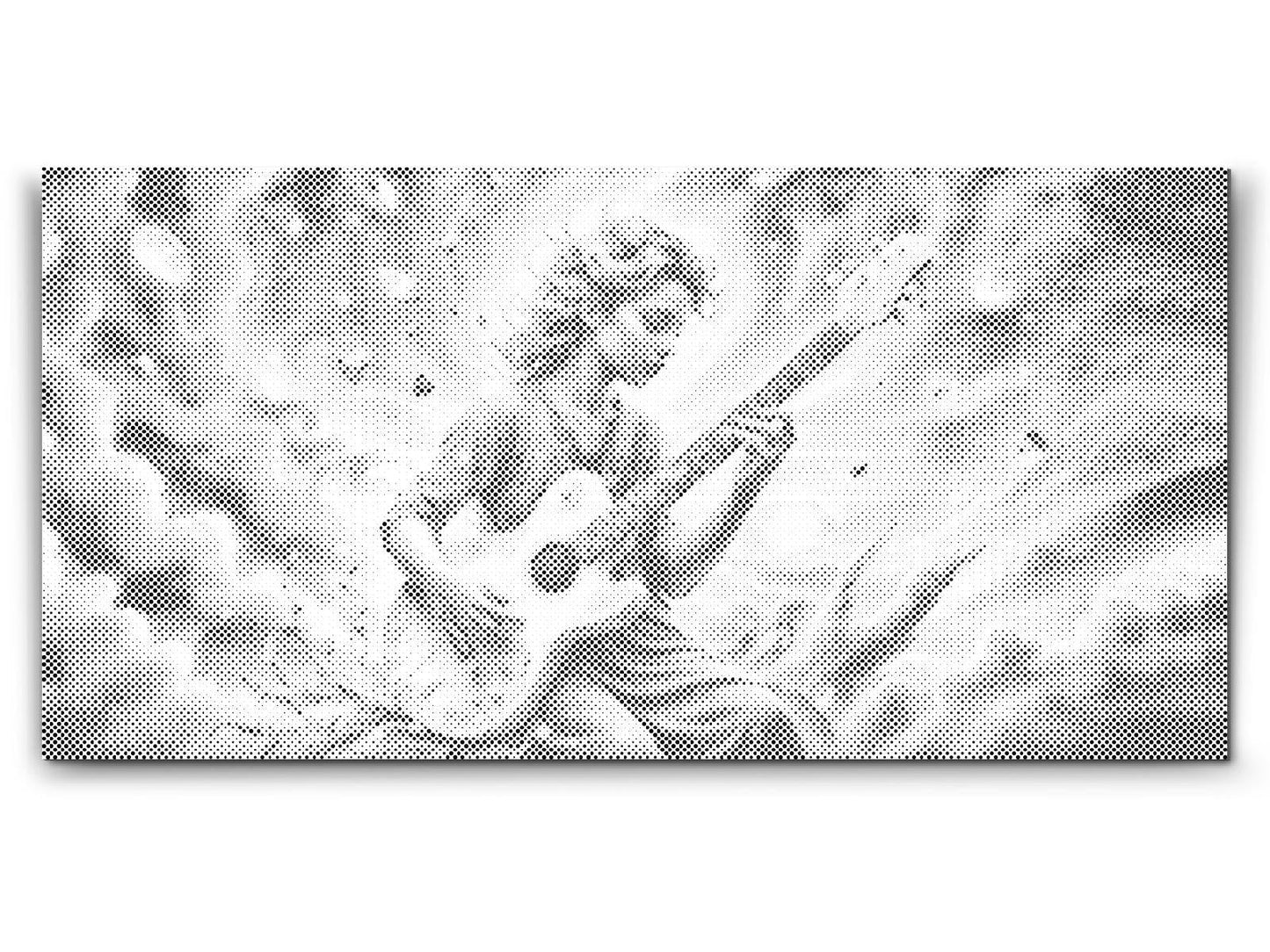 Mal-med-prikker -  Guitarist i skyerne