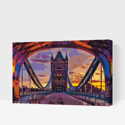 Paint by Numbers - Den farverige London Bridge