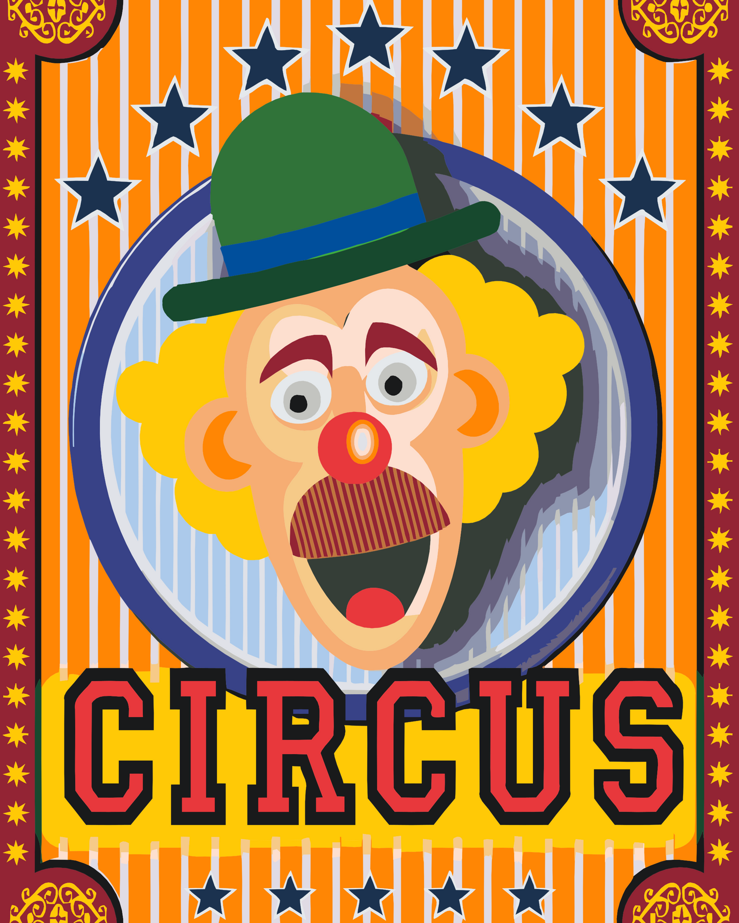 Paint by Numbers - Cirkus